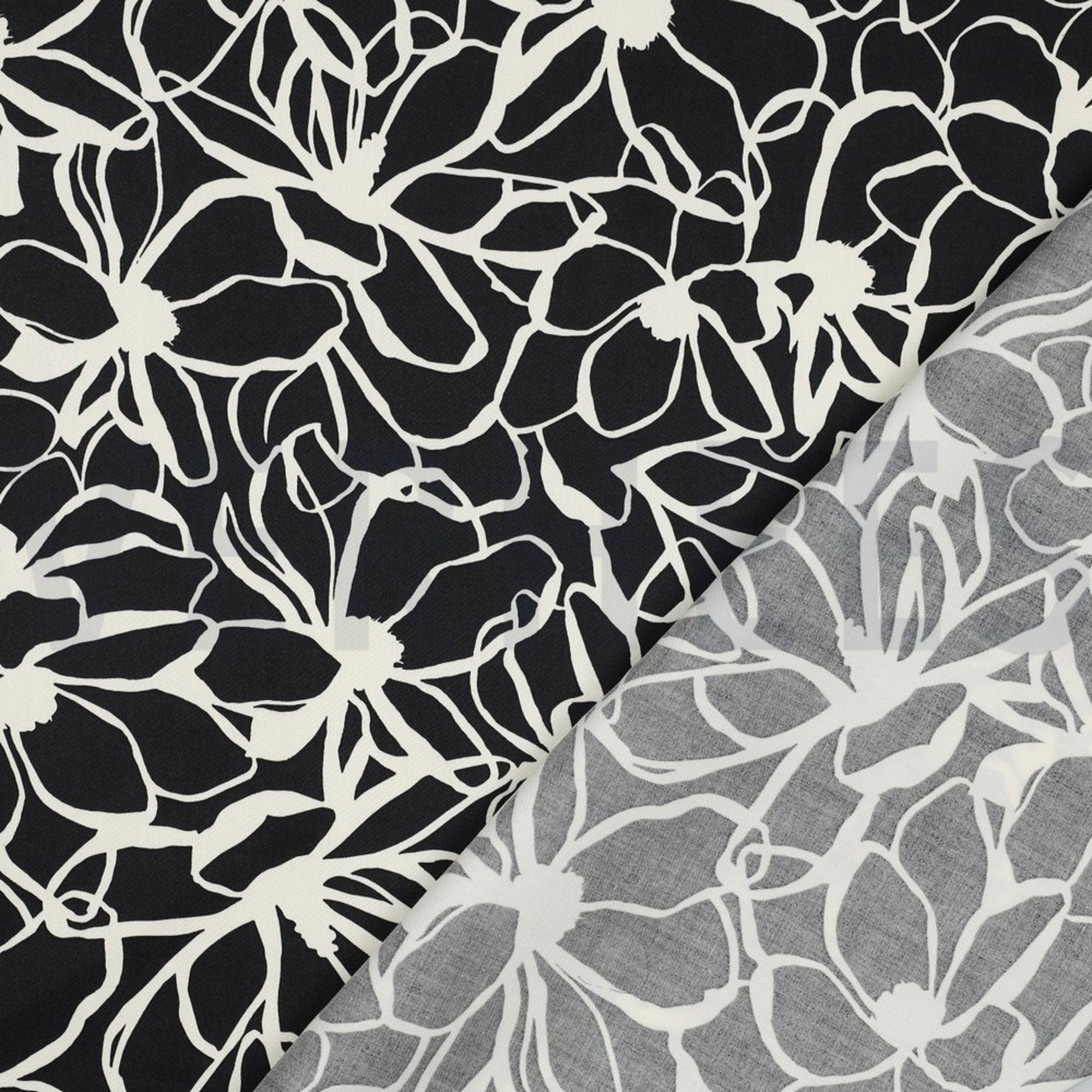 COTTON SATIN MAGNOLIA NERIDA HANSEN BLACK (high resolution) #4