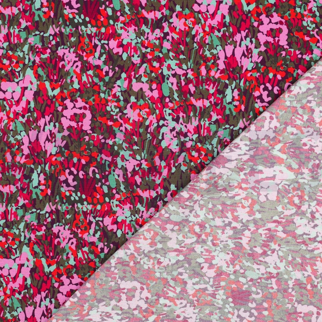 LENZING ECOVERO DIGITAL COLOURFUL GARDEN NERIDA HANSEN PLUM #4