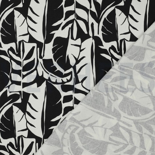 CANVAS ABSTRAKT SCHWARZ & WEISS #7