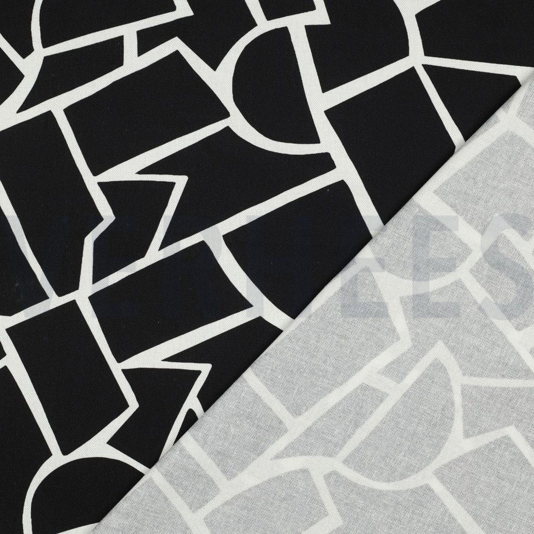 CANVAS ABSTRACT BLACK & WHITE #4
