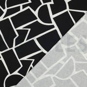 CANVAS ABSTRACT BLACK & WHITE (thumbnail) #4