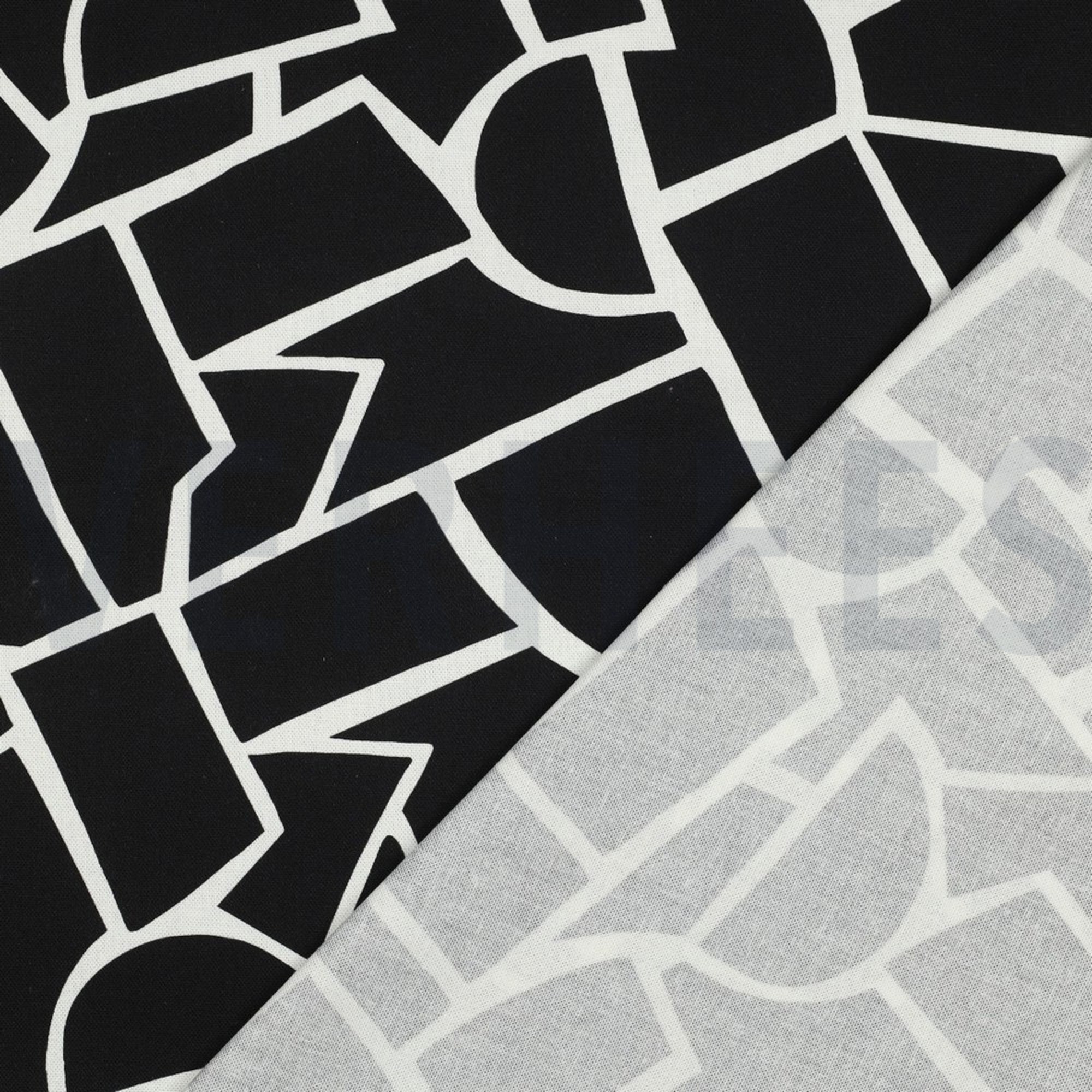CANVAS ABSTRACT BLACK & WHITE (high resolution) #4
