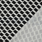 CANVAS ABSTRACT BLACK & WHITE (thumbnail) #4