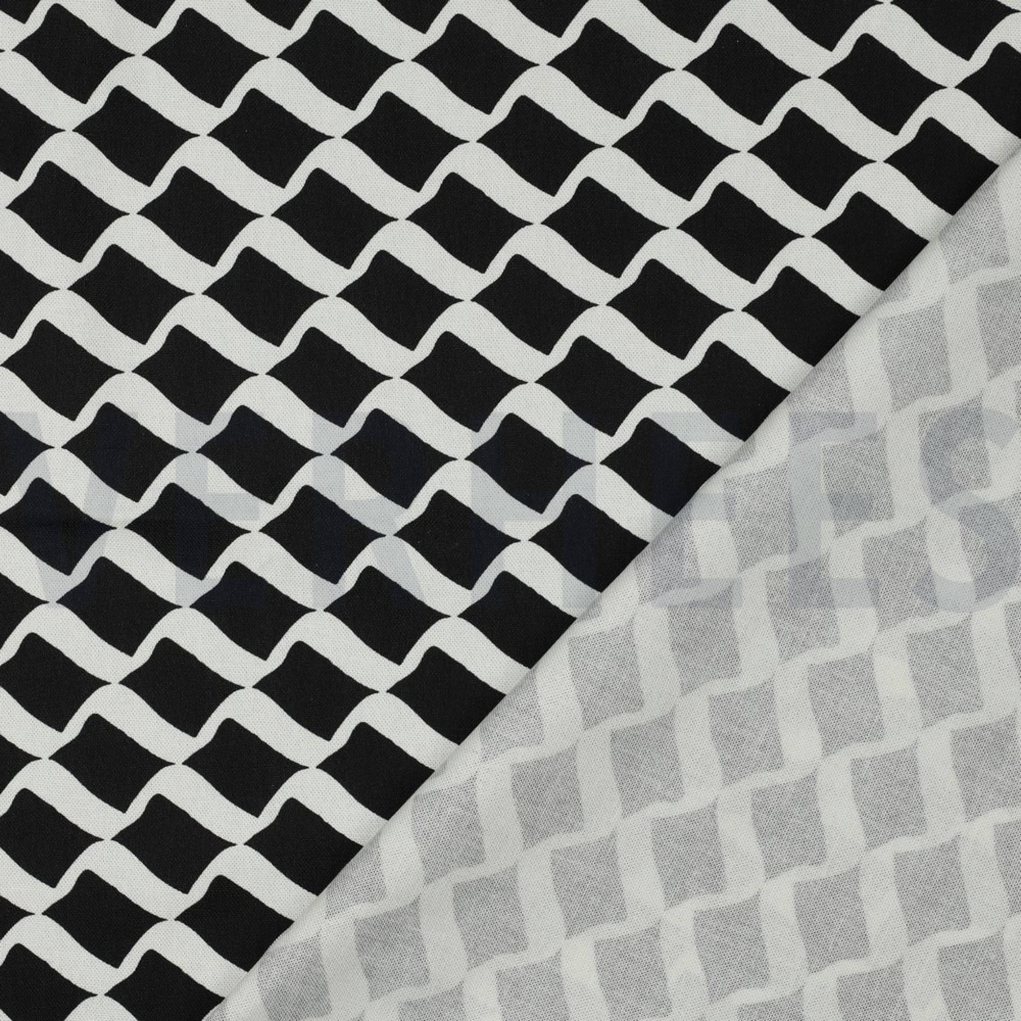 CANVAS ABSTRACT BLACK & WHITE (high resolution) #4