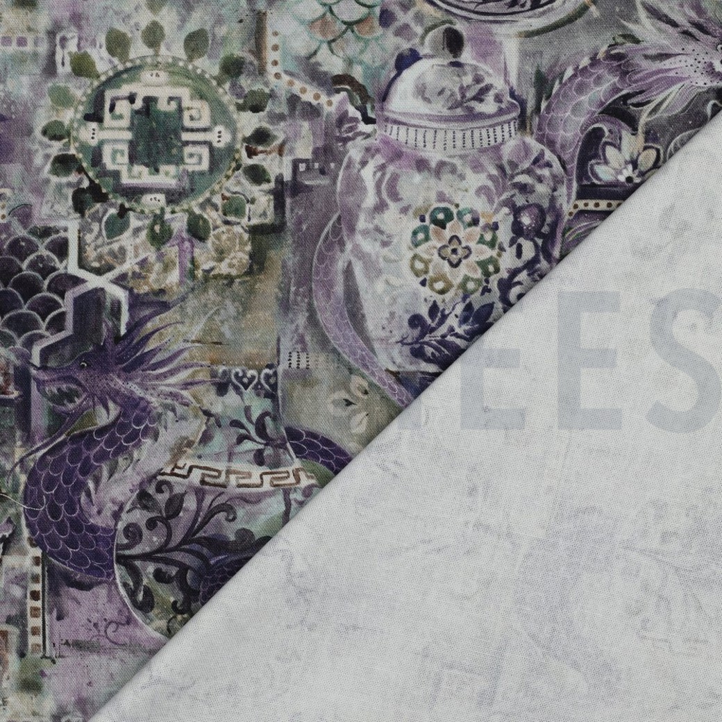 CANVAS DIGITAL ORIENTAL PURPLE #4