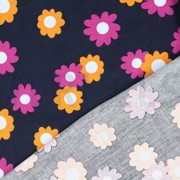 BABYCORD FLOWERS NAVY (thumbnail) #4