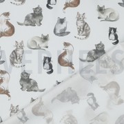 FINE POPLIN DIGITAL CATS WHITE (thumbnail) #4
