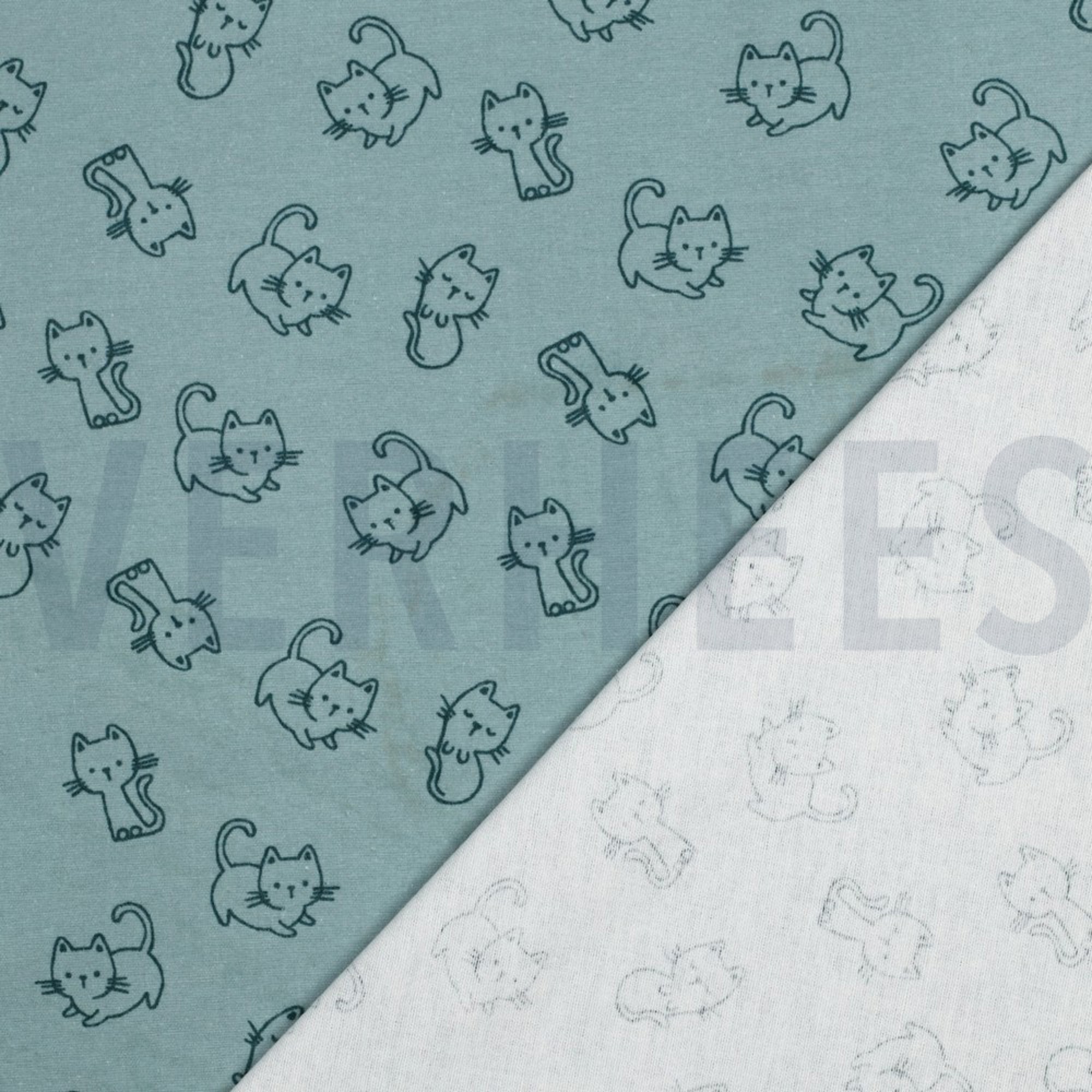 FLANNEL CATS MINT (high resolution) #4