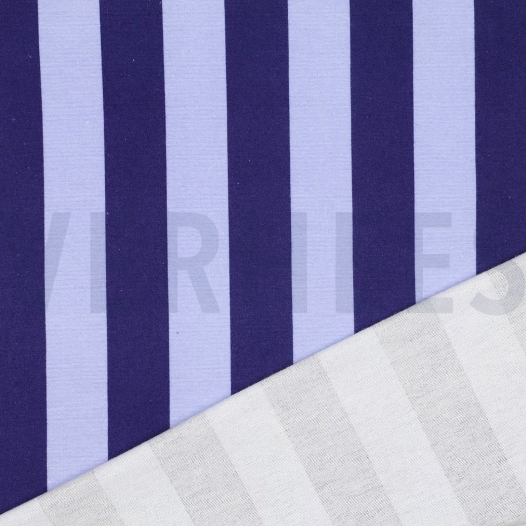 FLANNEL STRIPES COBALT #4