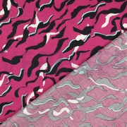 COTTON SATIN ANIMAL SKIN FUCHSIA (thumbnail) #4