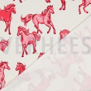 FRENCH TERRY DIGITAL HORSES OFF WHITE (thumbnail) #4