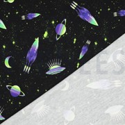 FRENCH TERRY DIGITAL SPACE BLACK (thumbnail) #4