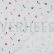 JERSEY DIGITAL RABBITS AND FLOWERS WHITE (thumbnail) #4