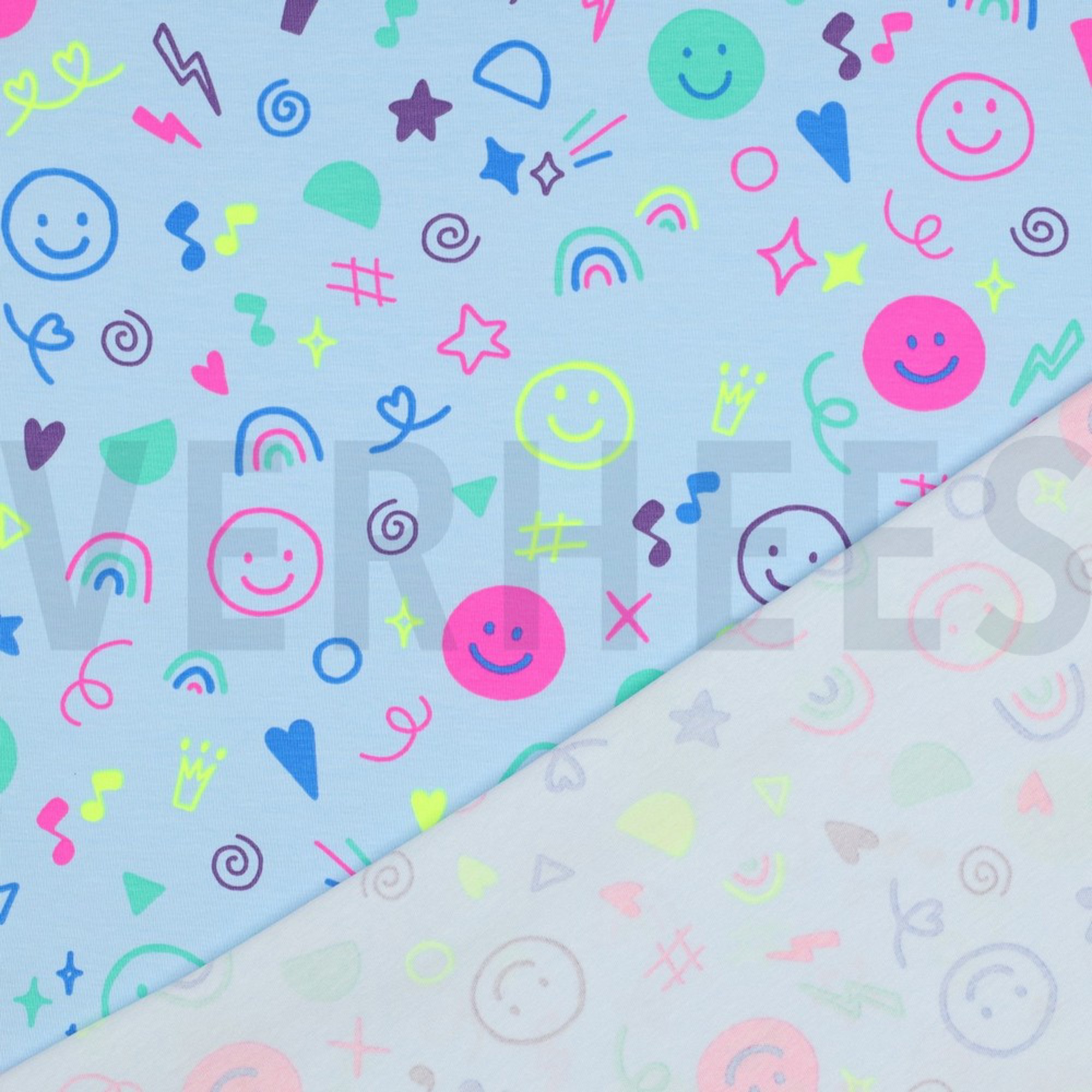 JERSEY NEON DOODLES LIGHT BLUE (high resolution) #4