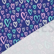 JERSEY GLITTER HEARTS COBALT (thumbnail) #4