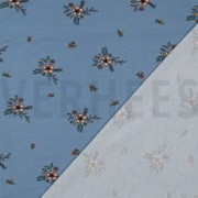 JERSEY GOTS FLOWERS LIGHT BLUE (thumbnail) #4
