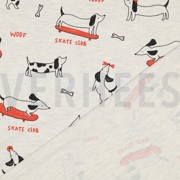JERSEY MELANGE SKATE CLUB ECRU MELANGE (thumbnail) #4