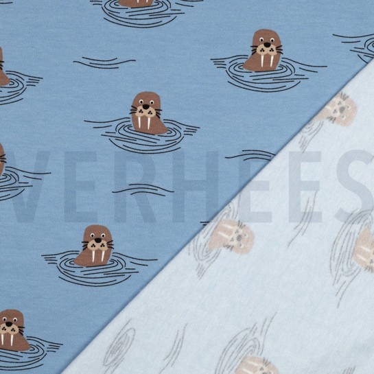 SOFT SWEAT WALROSSE JEANSBLAU #7