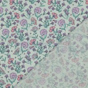 DOUBLE GAUZE FLOWERS MINT (thumbnail) #4