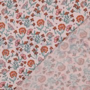 DOUBLE GAUZE FLOWERS LIGHT ROSE (thumbnail) #4