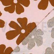 LINEN VISCOSE FLOWERS LIGHT PINK (thumbnail) #4