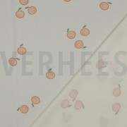 WAFFLE JERSEY ORANGES ECRU (thumbnail) #4