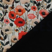 SOFTSHELL DIGITAL POPPIES OFF WHITE (thumbnail) #4