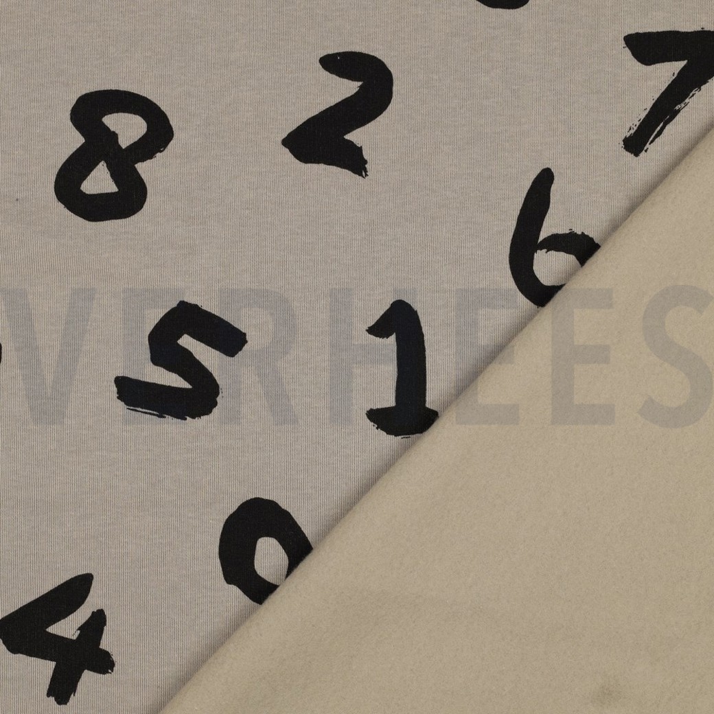 JOGGING NUMBERS TAUPE #4