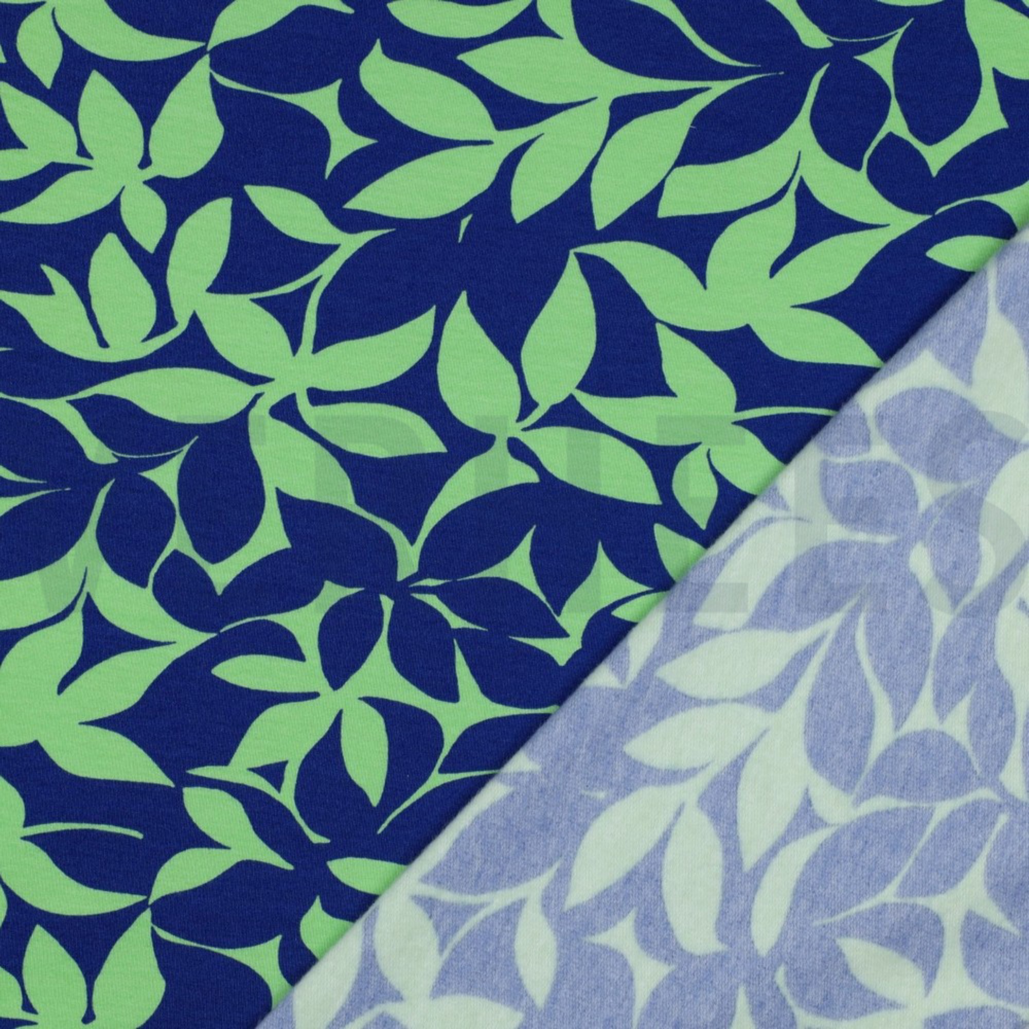 SOFT SWEAT LEAVES GREEN / NAVY (high resolution) #4
