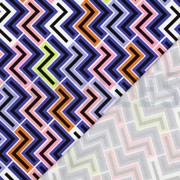 ROSELLA STRETCH GEOMETRIC PURPLE (thumbnail) #4