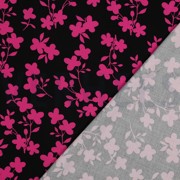 ROSELLA STRETCH FLOWERS BLACK (thumbnail) #4