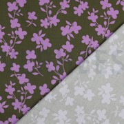 ROSELLA STRETCH FLOWERS ARMY GREEN (thumbnail) #4