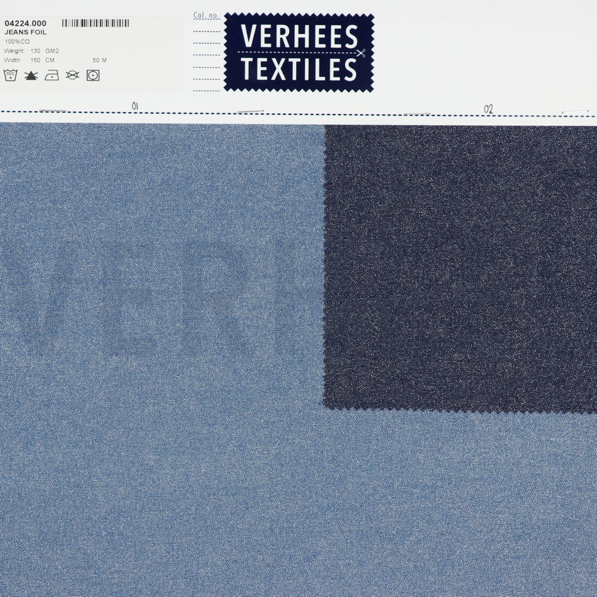 JEANS FOIL LIGHT BLUE (high resolution) #4