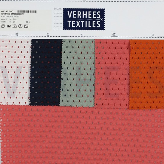 EYELET STRETCH ORANJE #7