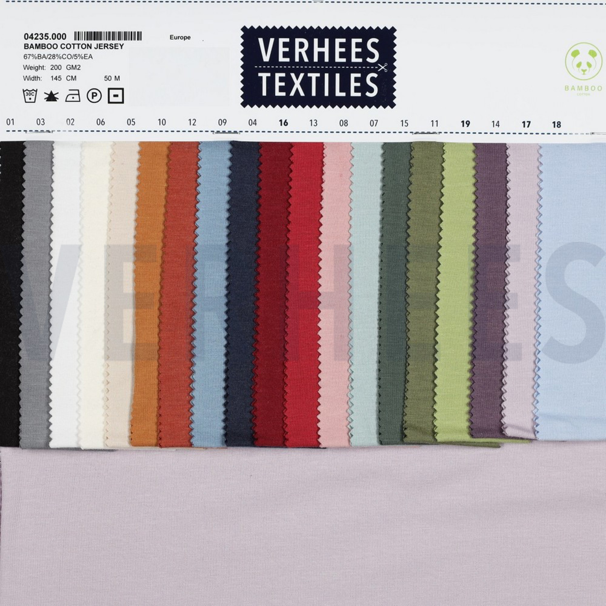 BAMBOO COTTON JERSEY DARK APRICOT (high resolution) #4