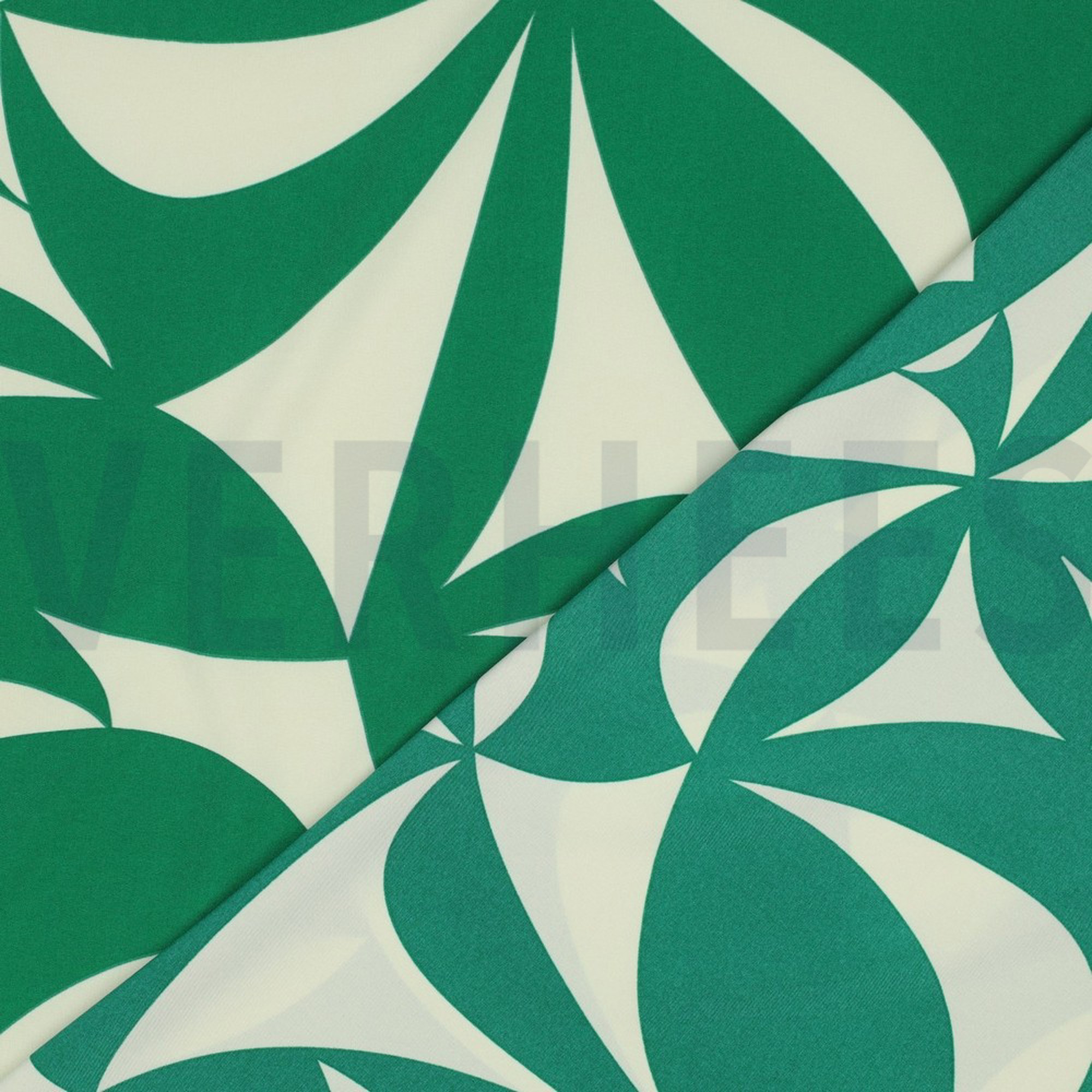 MAGNOLIA STRETCH GEOMETRIC GREEN (high resolution) #4