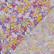 LENZING ECOVERO DIGITAL FLOWERS ECRU (thumbnail) #4