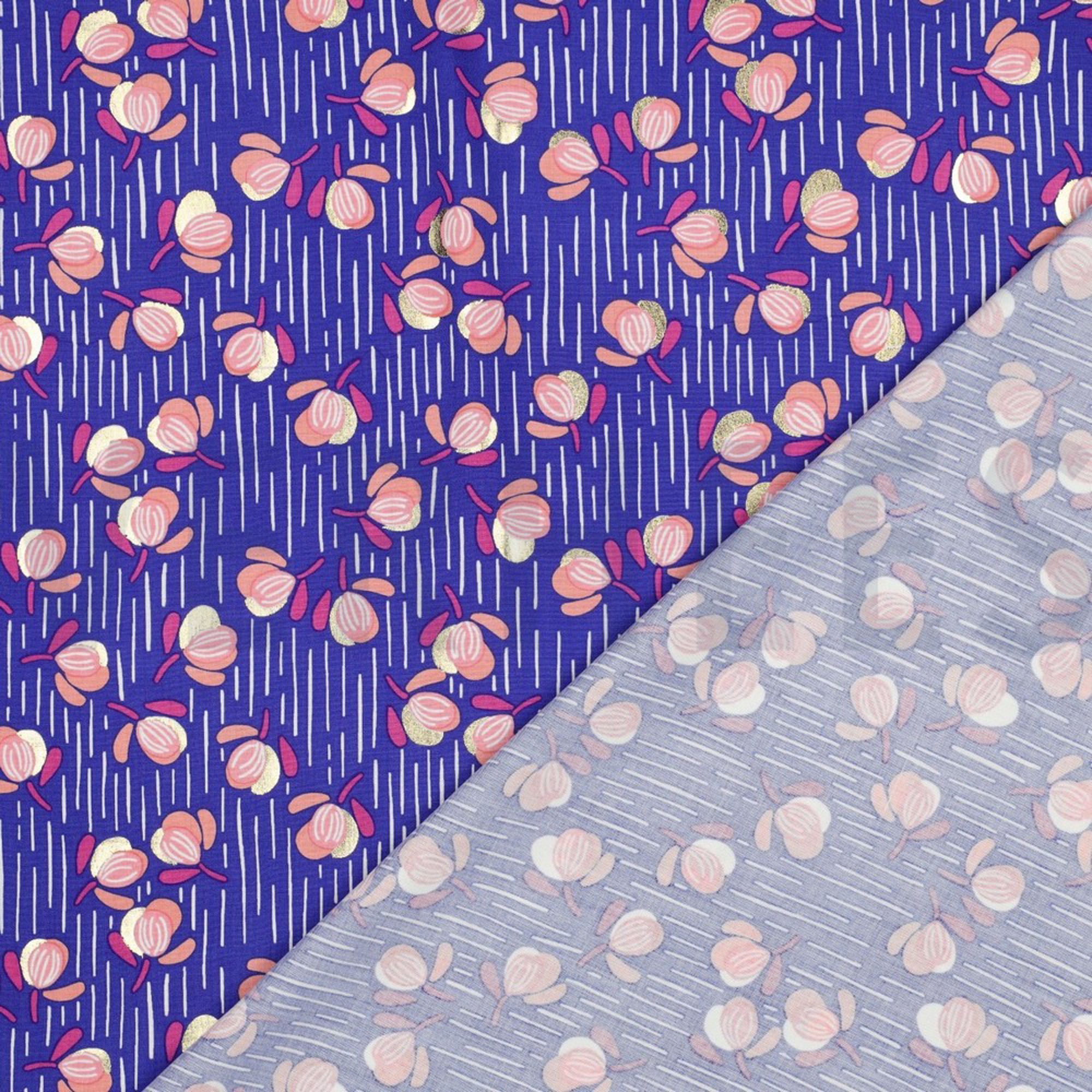 RADIANCE FOIL FLOWERS COBALT (high resolution) #4