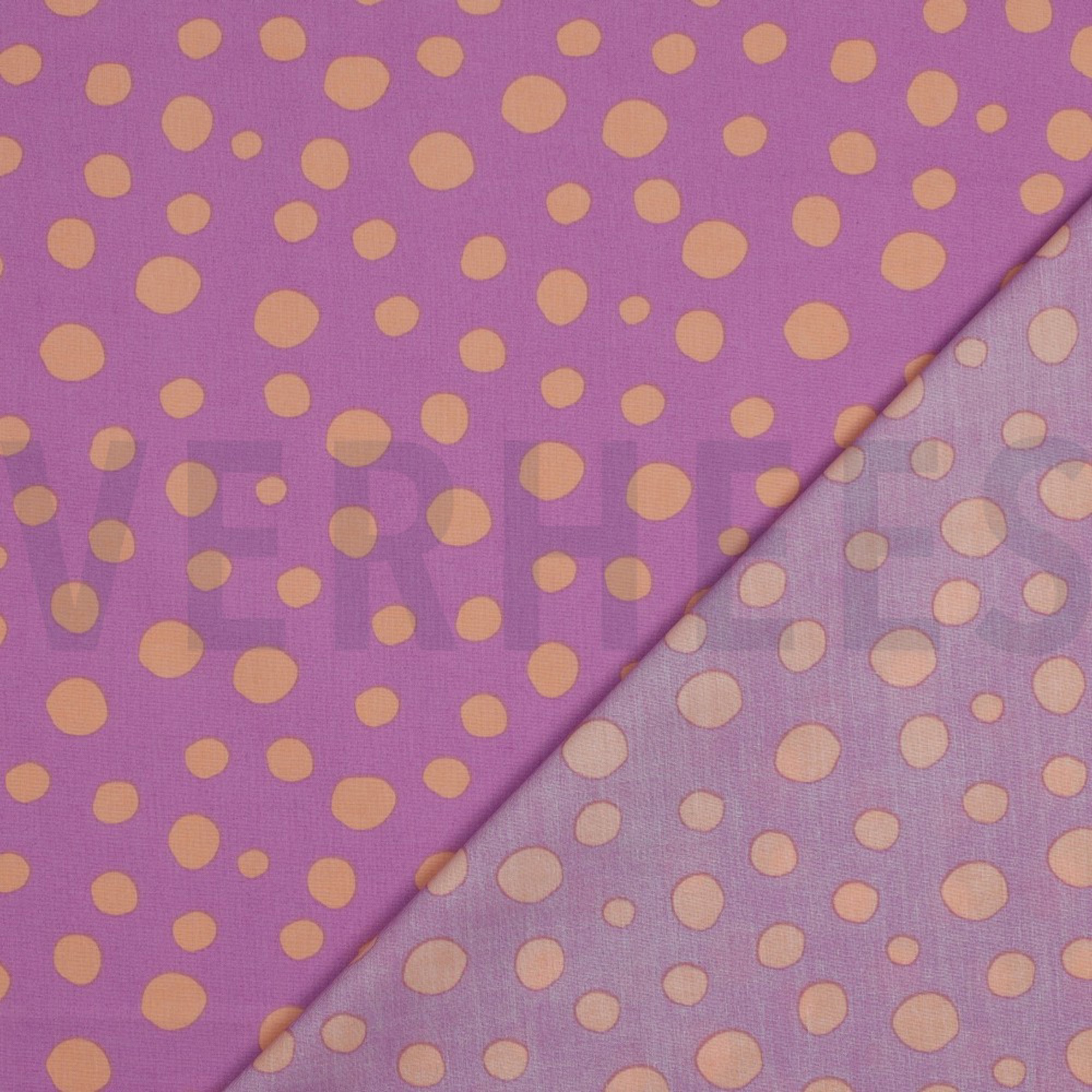 FINE POPLIN GEOMETRICS PEACH/ PURPLE (high resolution) #4
