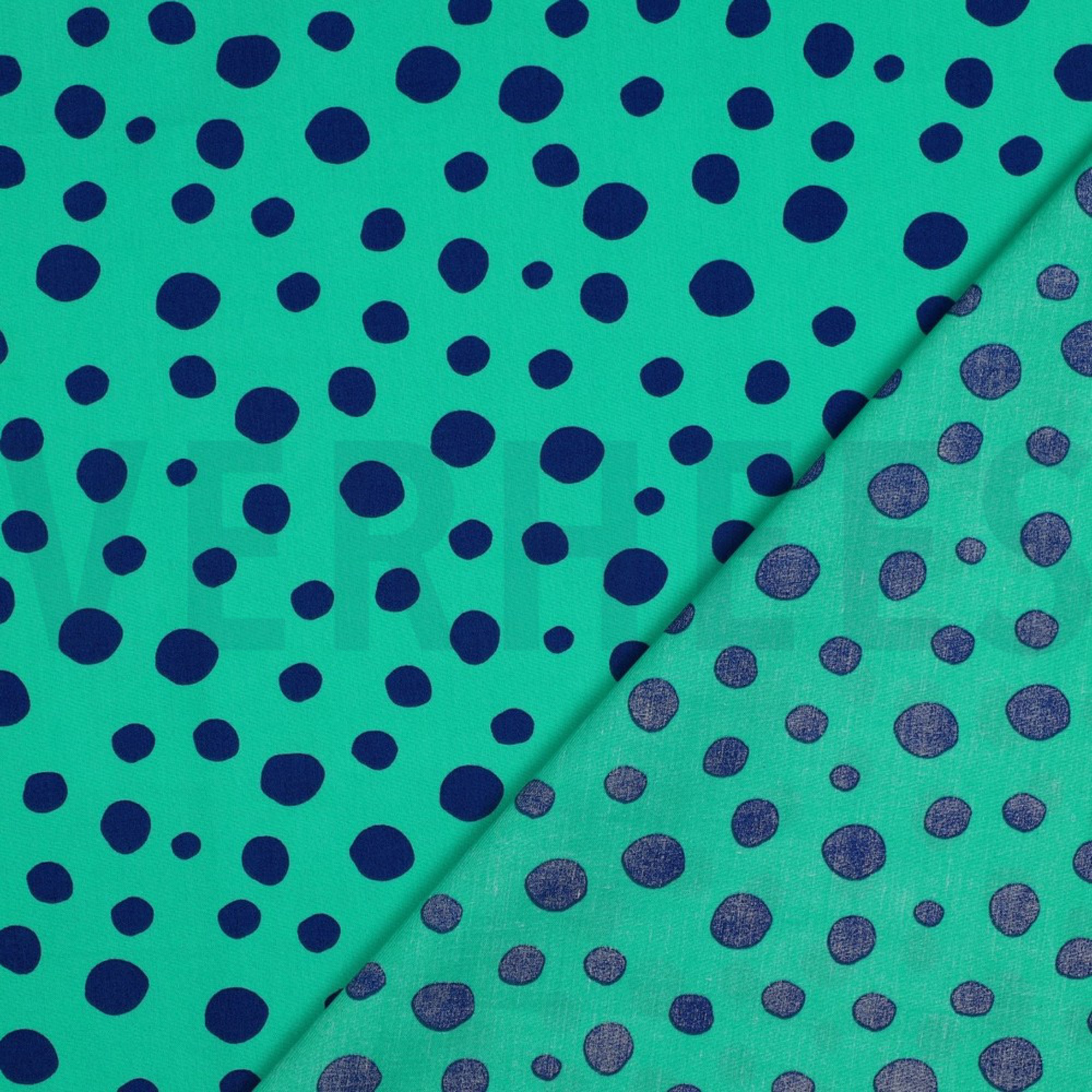 FINE POPLIN GEOMETRICS NAVY/ PETROL (high resolution) #4