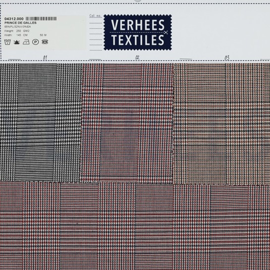 PRINCE DE GALLES BLACK/BROWN #7