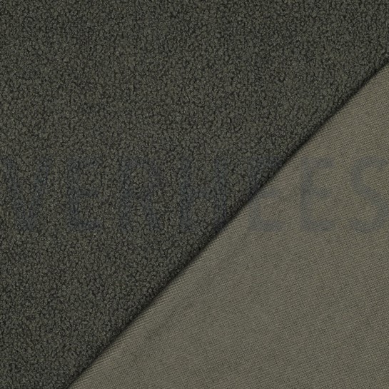 TEDDYSTOFF KUNSTPELZ WALDGRÜN #7