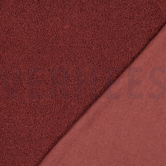 TEDDY FAUX FUR ROUGE #7