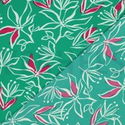 MAGNOLIA STRETCH FLOWERS GREEN (thumbnail) #4