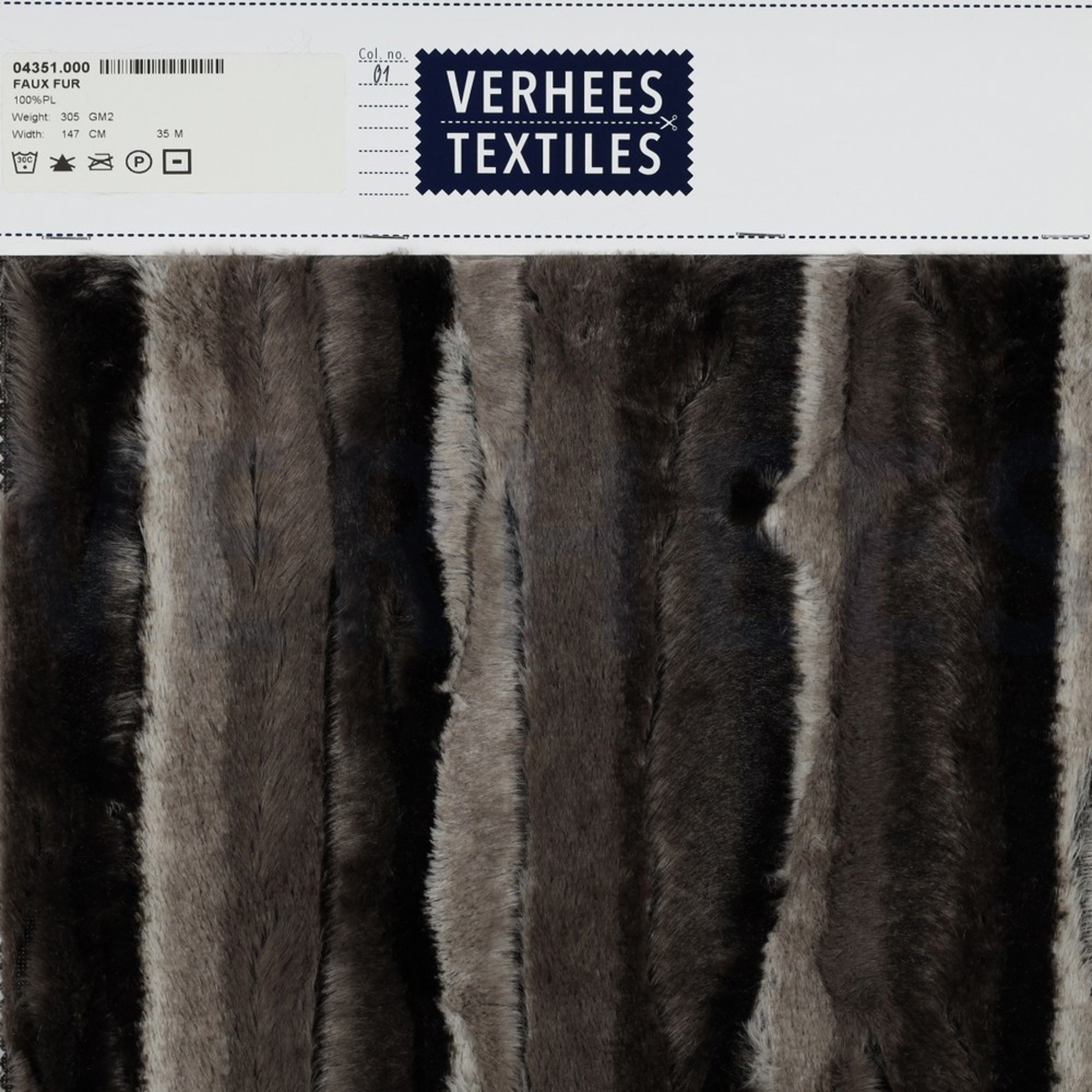 FAUX FUR DARK BROWN (high resolution) #4
