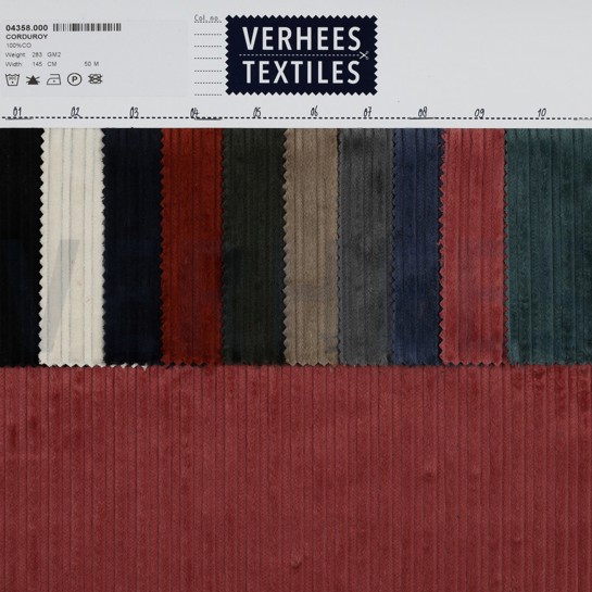 VELOURS CÔTELÉ JEAN BLEU #7