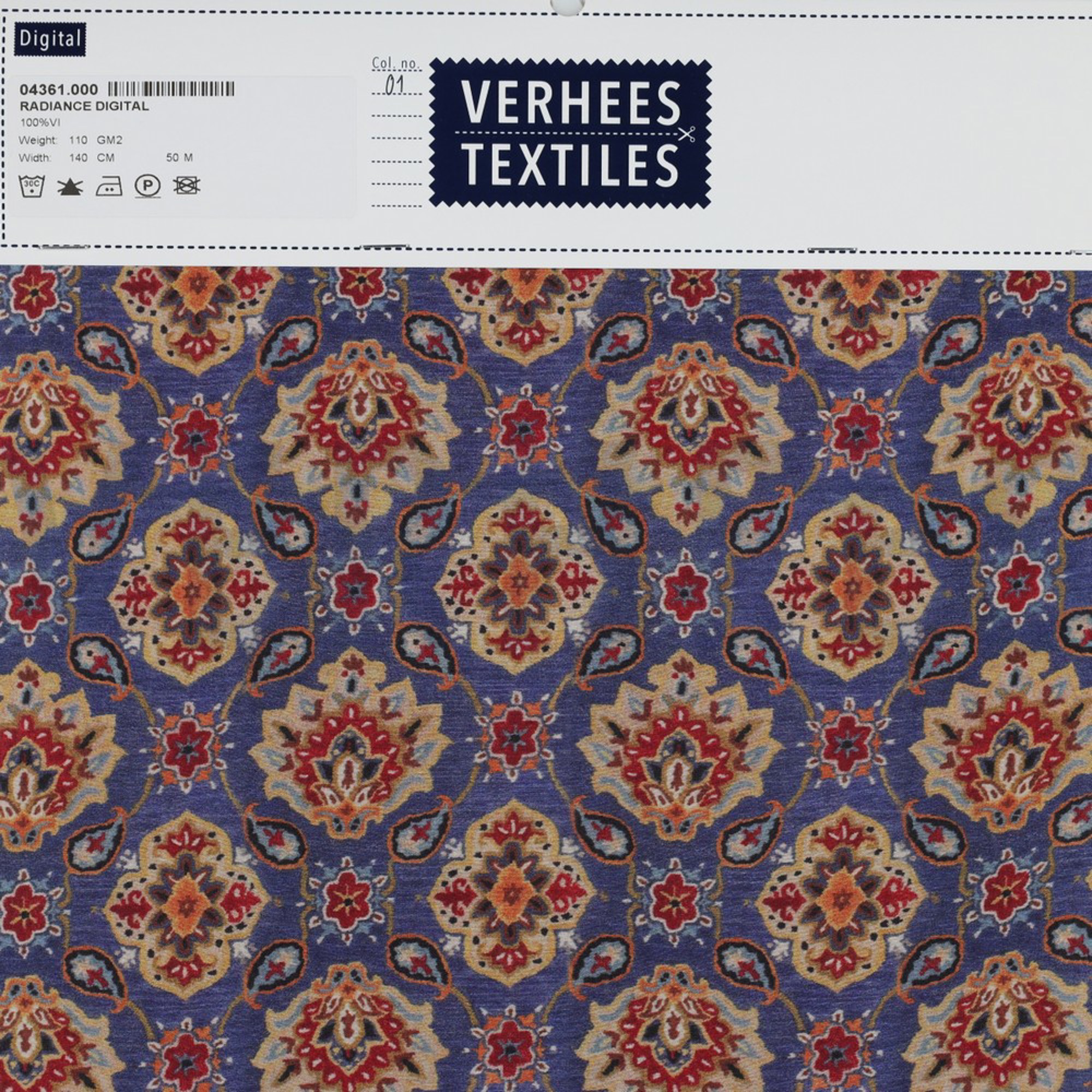 RADIANCE DIGITAL PAISLEY MULTICOLOUR (high resolution) #4
