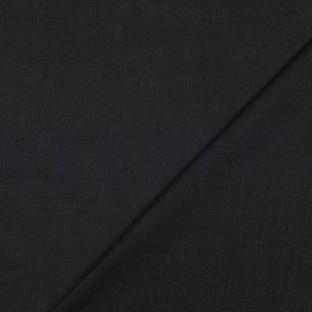 LINEN WASHED 230 gm2 BLACK #4
