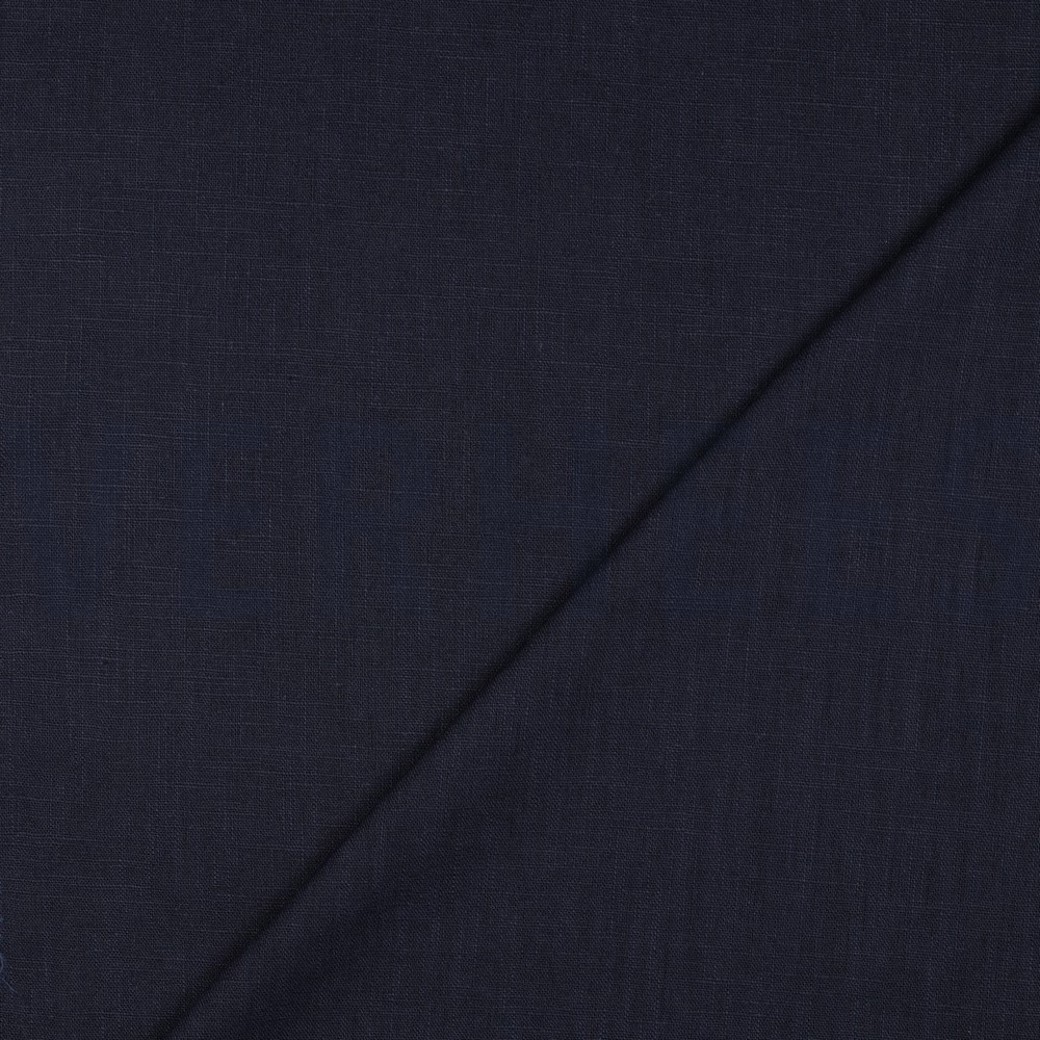 LINEN WASHED 230 gm2 NAVY #4