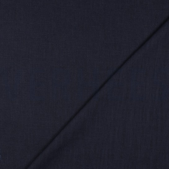 LINEN WASHED 230 gm2 NAVY #7